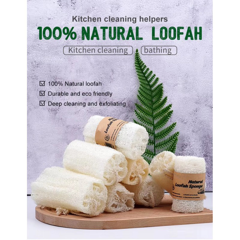 Loofah Pad Keittiön puhdistussieni Astianpesu