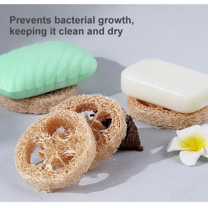 Loofah Soap Box Tray Tools Cleaner Sponge